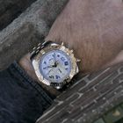 Image 11 of Breitling Chronomat Evolution C13356; Automatic rose gold/steel men's chronograph watch