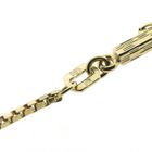 Image 6 of Gold long Venetian link necklace | 61 cm