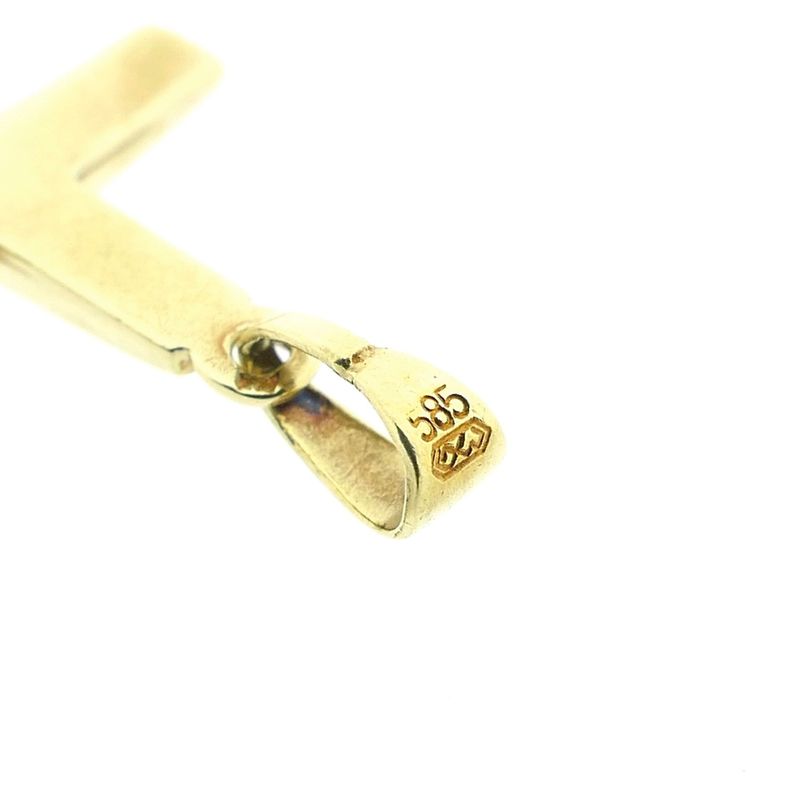 Image 8 of Gold pendant of a cross