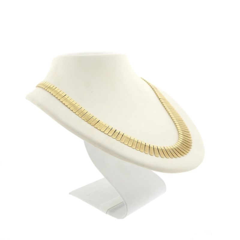 Image 3 of Gold matte Cleopatra necklace