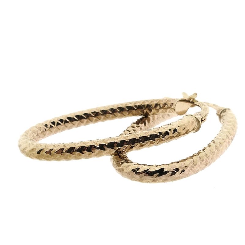 Image 6 of 9K Rose Gold Earrings | Ø 30.0 mm