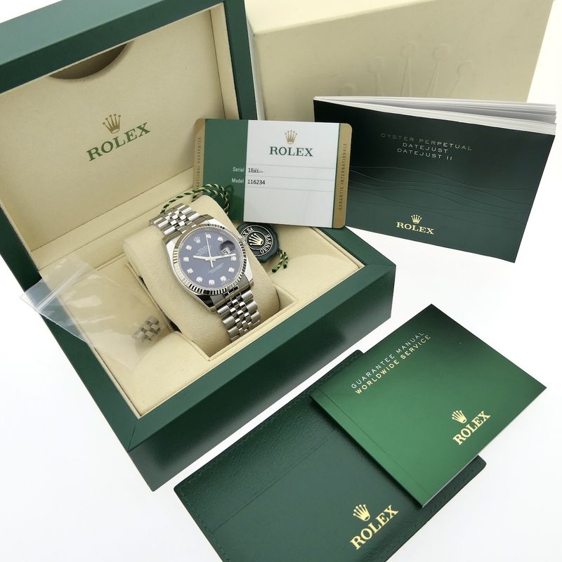 Image 21 of Rolex Datejust 36mm 116234; Automatic watch with diamond dial