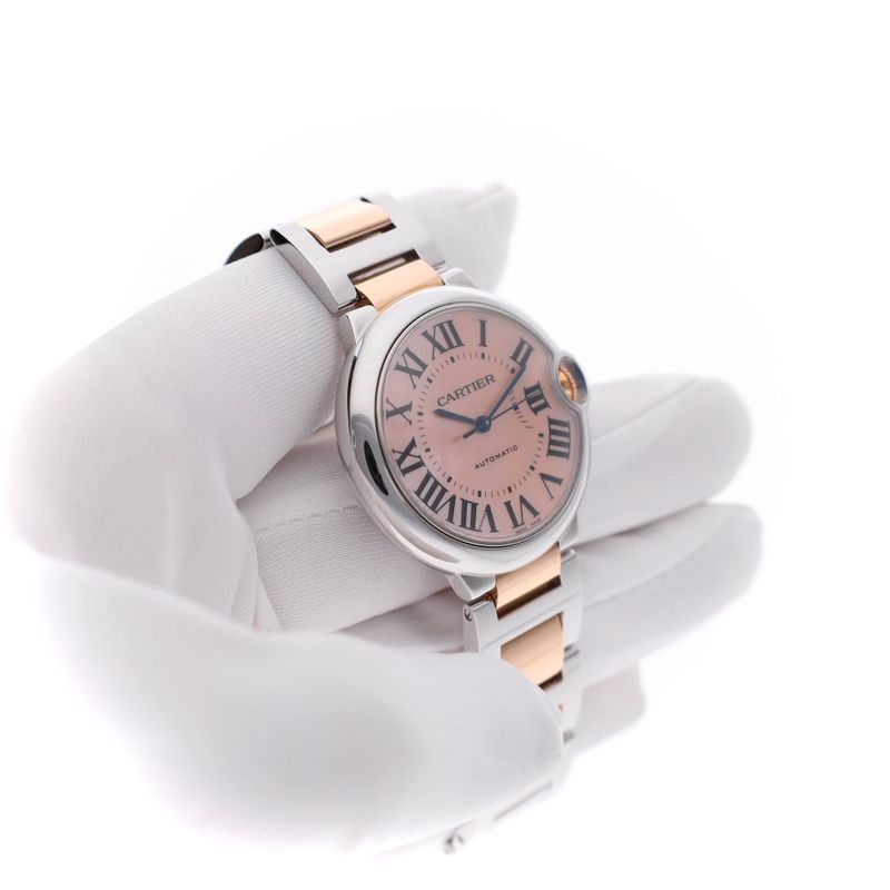 Image 7 of Cartier Ballon Bleu 36mm 'Mother of Pearl' W6920047; Automatic Watch
