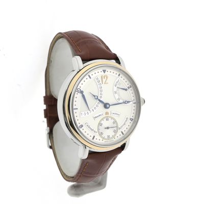 Image 2 of Maurice Lacroix Masterpiece Retrograde 76840; 18k gold/steel men's watch