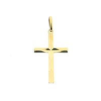 Gold pendant of a cross