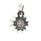 Image 3 of White gold solitaire pendant with 0.31 ct diamond.