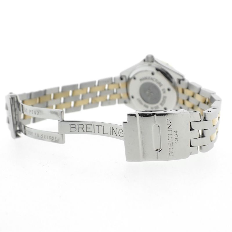 Image 11 of Breitling Lady-J; Gold/steel women's watch