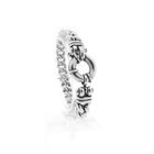 Image 1 of Robust silver gourmet link bracelet