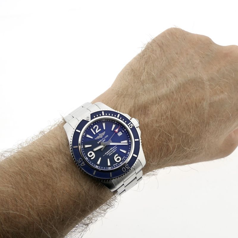 Image 15 of Breitling Superocean Automatic 42 A17366; Men's diving watch