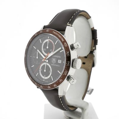 Image 2 of TAG Heuer Carrera 'Juan Manuel Fangio' CV2013-4; Chronograph men's watch