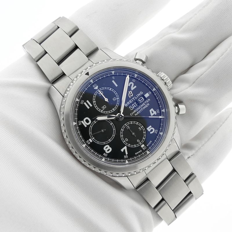 Image 5 of Breitling 'Navitimer 8' A13314; Automatic Chronograph Men's Watch