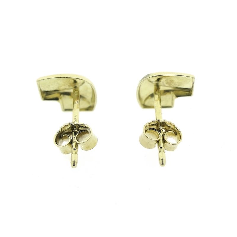 Image 5 of Golden fantasy stud earrings