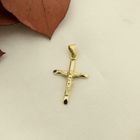 Image 2 of Gold pendant of a cross with corpus