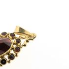 Image 8 of Vintage gold pendant with garnet