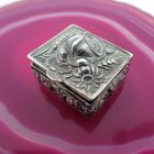Image 3 of Vintage silver pill box