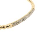 Image 3 of 18 ct. Rose gold stretch bracelet with diamond; approx. 0.40 ct. | Al Coro