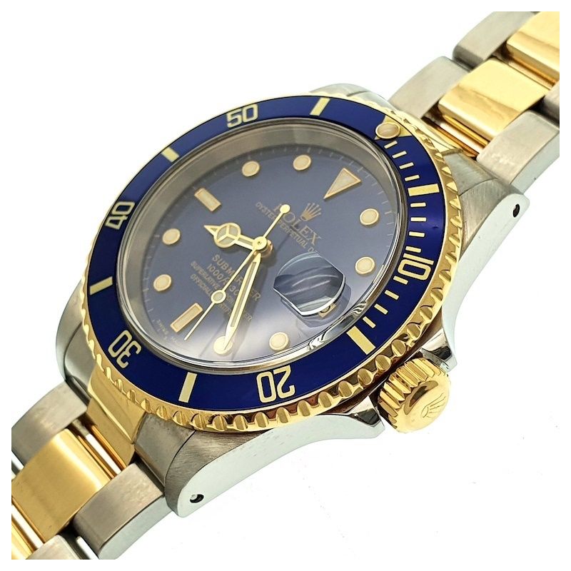 Image 11 of Rolex Submariner 16613; Gold/steel diving watch
