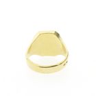 Image 4 of Gold men's signet ring with onyx