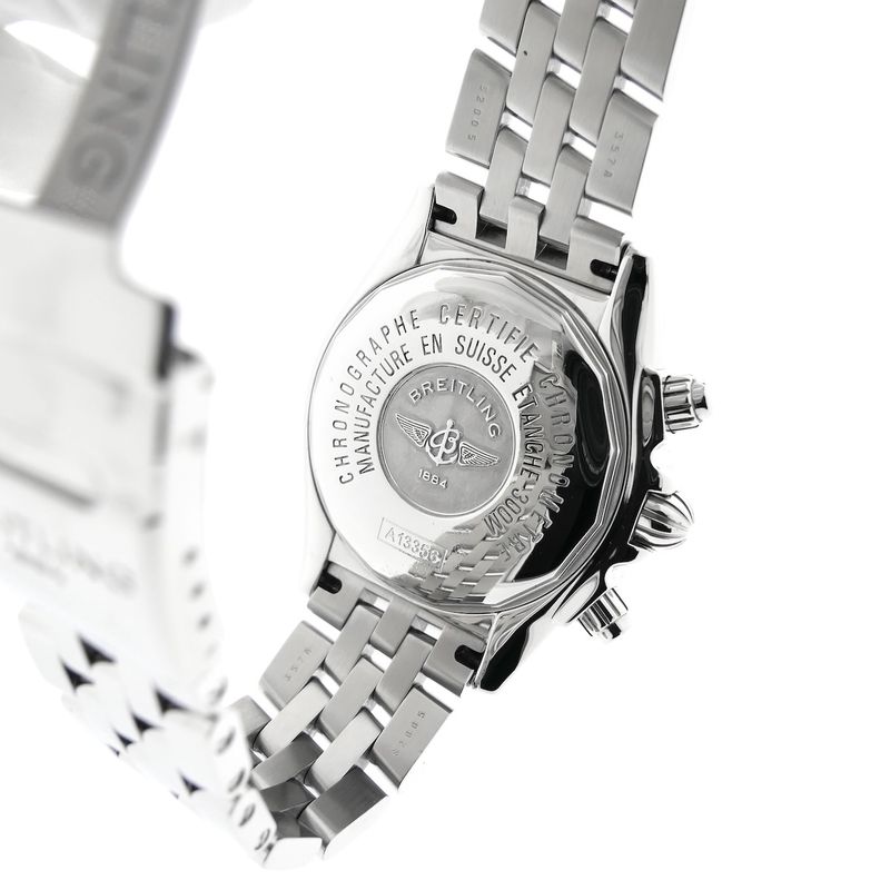 Image 3 of Breitling Chronomat Evolution 'Blue' A13356; Chronograph men's watch