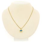 Image 3 of Gold pendant with Nazar (Lucky Eye)