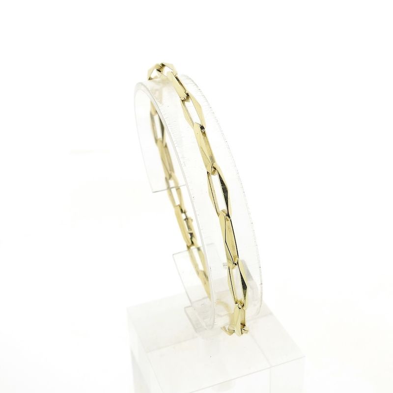 Image 1 of Gold closed forever bracelet