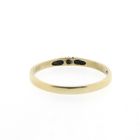 Image 4 of Gold solitaire ring with diamond | 0.02 ct.