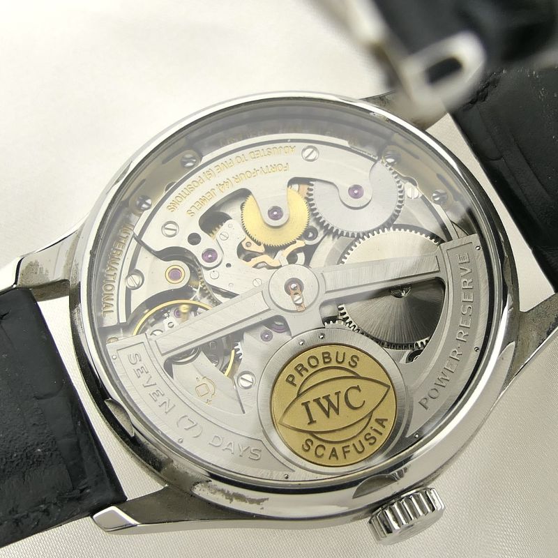 Image 17 of IWC Portuguese '7 Days' IW500107; Automatic men's watch