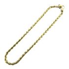 Image 11 of Gold foxtail link necklace with ruby ​​and onyx