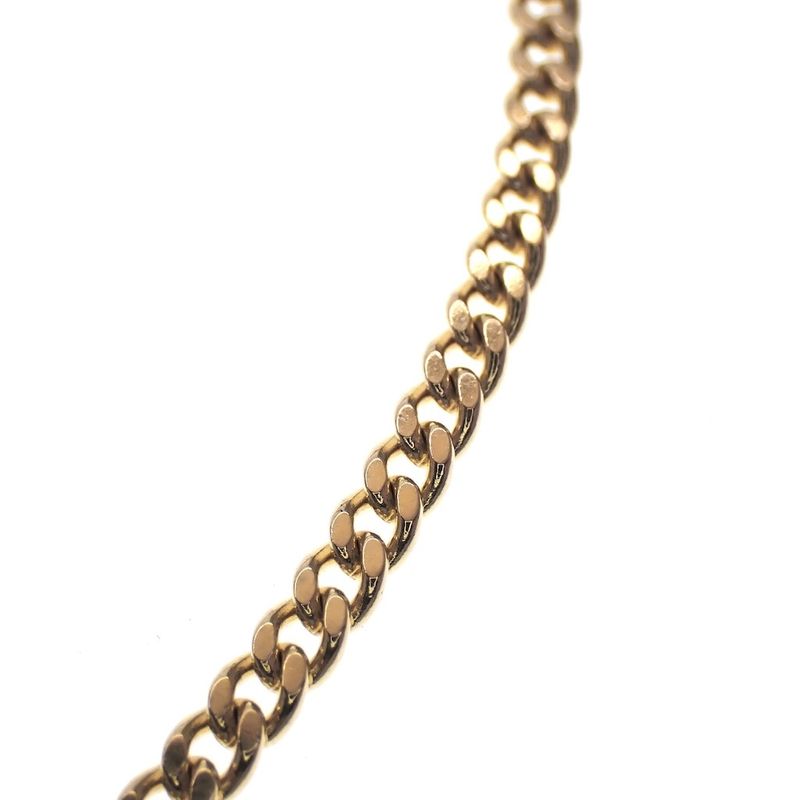 Image 2 of Gold gourmet link bracelet | 19 cm