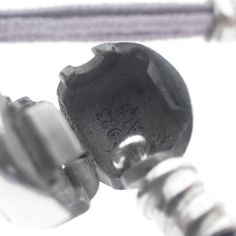 Image 5 of Pandora violet rope bracelet; Silver; | 19 cm