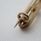 Image 5 of Antique gold brooch with aquamarine and pearls | Victorian