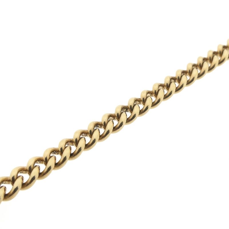 Image 3 of Solid vintage gold watch chain; Chatelaine (for a pocket watch)