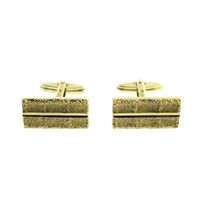 Vintage gold cufflinks