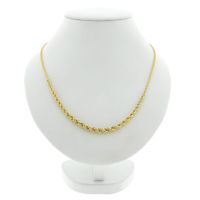 Gold twisted/Singapore link chain