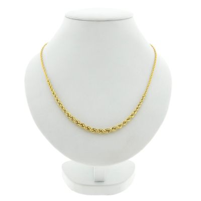 Gold twisted/Singapore link chain Image 1 of Gold twisted/Singapore link chain