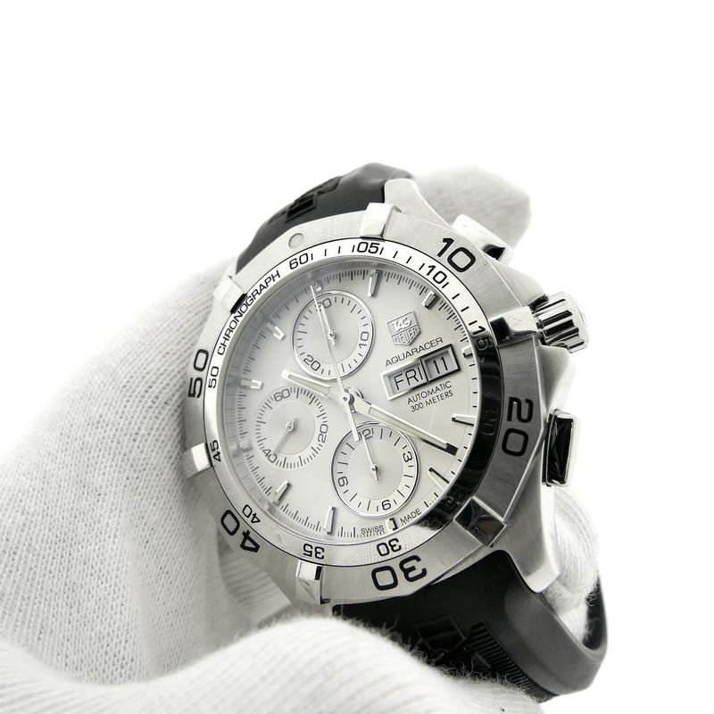 Image 2 of TAG Heuer Aquaracer Automatic CAF2011; Chronograph men's watch