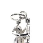 Image 3 of Silver charm; Dancing couple