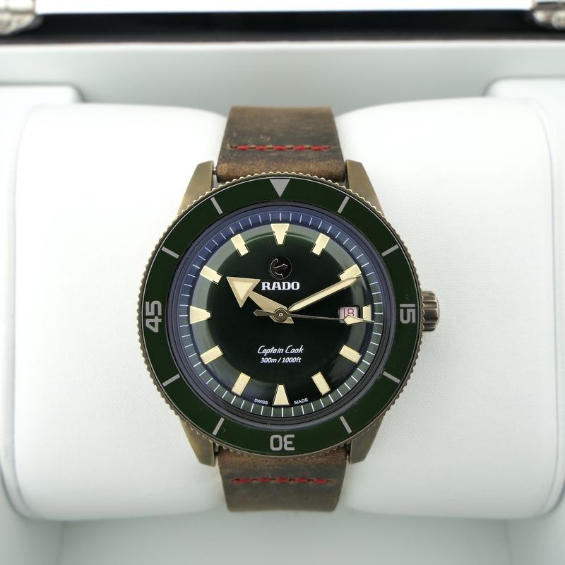 Image 12 of Rado Captain Cook Automatic ‘Bronze’ R32504317; Automatic men's watch