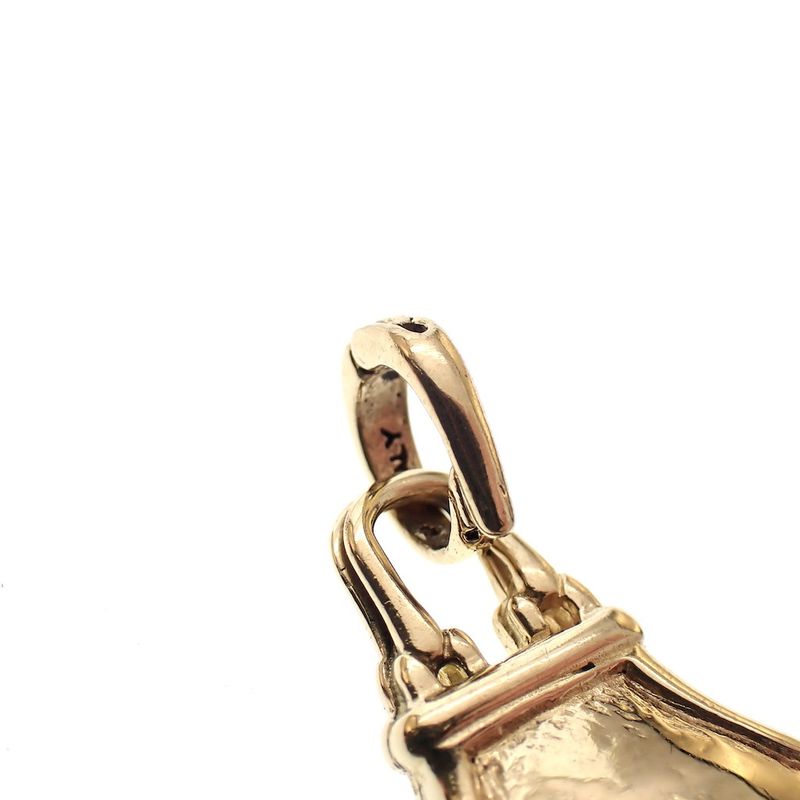 Image 4 of 18 carat gold handbag pendant