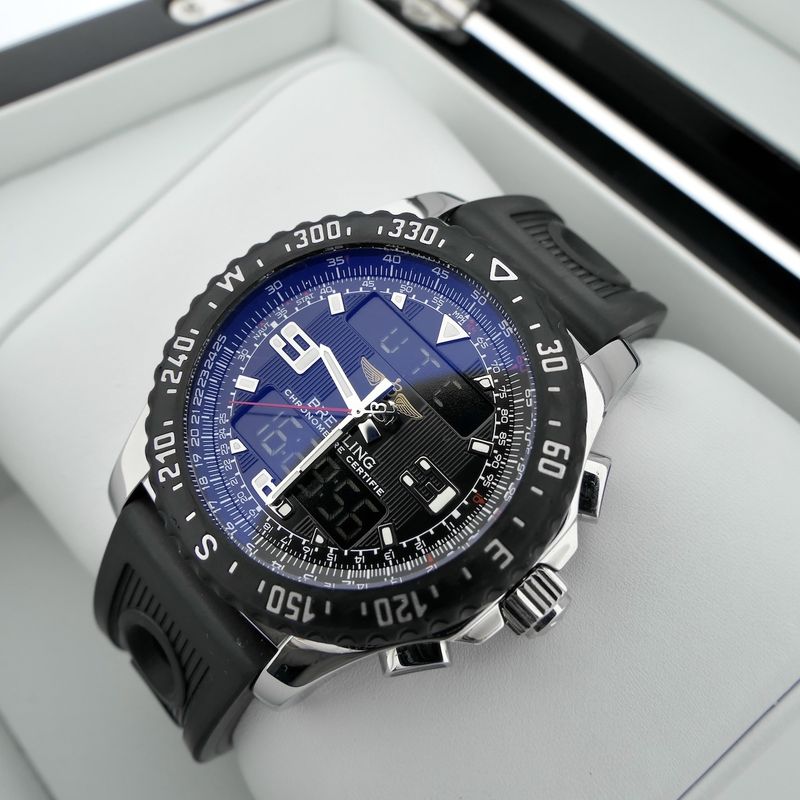Image 15 of Breitling Airwolf Raven A78364; Professional Pilot's Men's Watch
