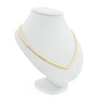 Image 3 of Gold Omega link necklace