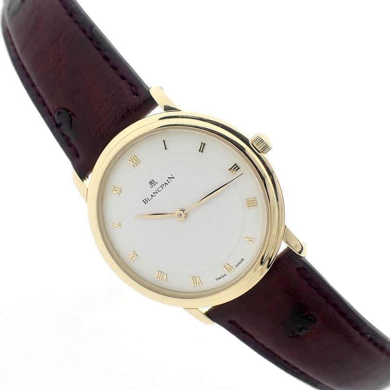 Image 17 of Blancpain Villeret 'Ultra Slim' 18k gold men's watch