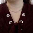 Image 2 of Silver anchor link chain | 45 cm