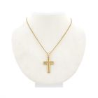 Image 4 of Gold cross with zirconia
