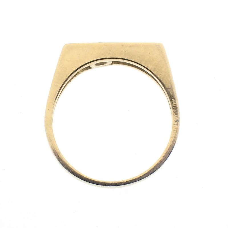 Image 5 of Gold ring with diamond 0.22 ct.