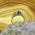 Image 2 of Gold ring with diamond 0.04 ct.