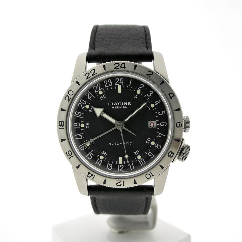 Image 17 of Glycine Airman No. 1 GMT Automatic GL0162; Men's watch