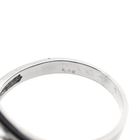 Image 8 of White gold solitaire ring with zirconia.