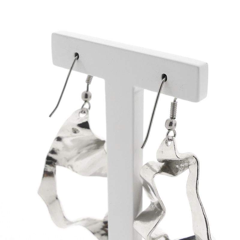 Image 4 of Silver artistic earrings