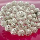 Image 2 of Silver round Zeeland Goese button brooch | Ø 33.0 mm